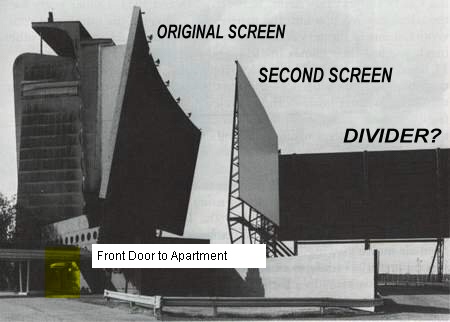 Gratiot Drive-In Theatre - Unusual Screen Arrangement 1980S